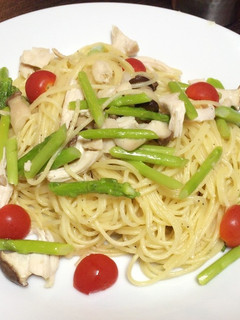 和風ガーリックパスタ♡-レシピのメイン写真