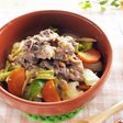 野菜を美味しく!牛肉のちゃんちゃん風
