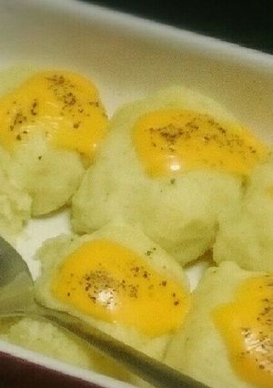 マッシュポテトのコロコロチーズ焼き-レシピのメイン写真