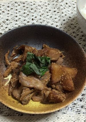 海と山のハーモニー♪明太じゃがきのこ炒め-レシピのメイン写真