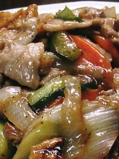 胡瓜も使った豚肉オイスター炒め-レシピのメイン写真