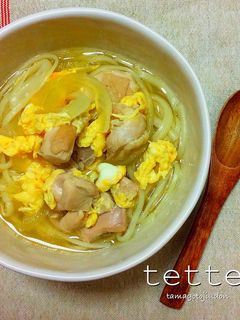 卵とじ*親子*うどん-レシピのメイン写真