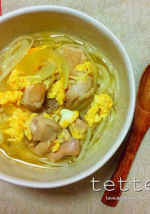 卵とじ＊親子＊うどん-レシピのメイン写真