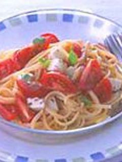 トマトとモッツァレラの冷製パスタ-レシピのメイン写真