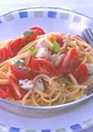 トマトとモッツァレラの冷製パスタ-レシピのメイン写真