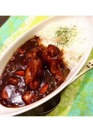 きっと好き♡はちみつ手羽元カレー✨-レシピのメイン写真