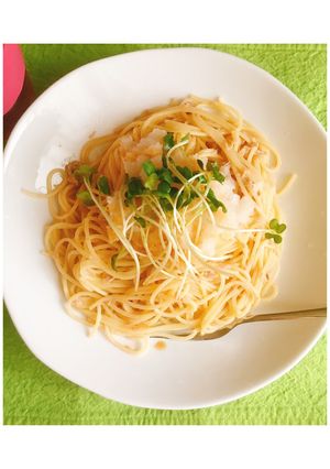 さっぱりポン酢で♪おろしとツナのパスタ✨-レシピのメイン写真