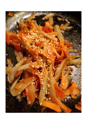 節約recipe♪きんぴらごぼう✨-レシピのメイン写真