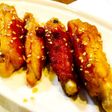 鶏手羽中のピリ辛甘酢醤油