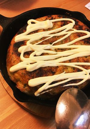 簡単！スキレットでスコップたこ焼き！-レシピのメイン写真