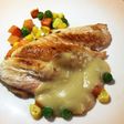 ソース作り不要。焼鮭のクリームソースがけ