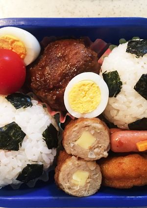 ☆キャラ弁☆サッカーボール-レシピのメイン写真