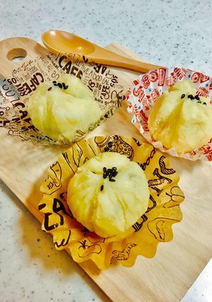 お弁当に*さつまいも茶巾①-レシピのメイン写真