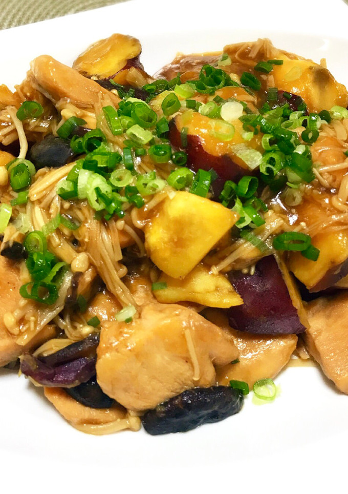 簡単♬鶏胸肉とさつまいもの中華煮☆-レシピのメイン写真