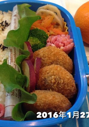2016年1月27日 お弁当-レシピのメイン写真