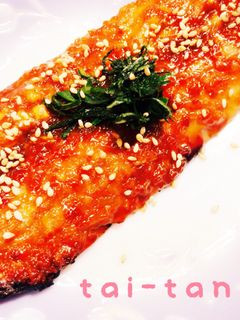 ♡秋さんま♡簡単ねぎ味噌焼き(o^^o)-レシピのメイン写真