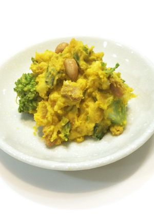 ドライ納豆キナーゼとかぼちゃのサラダ-レシピのメイン写真