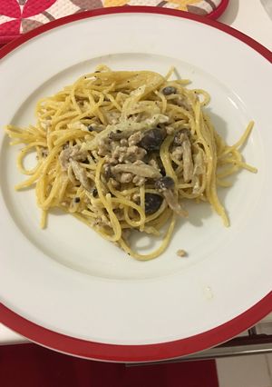 パパッと出来る美味しいクリームパスタ-レシピのメイン写真