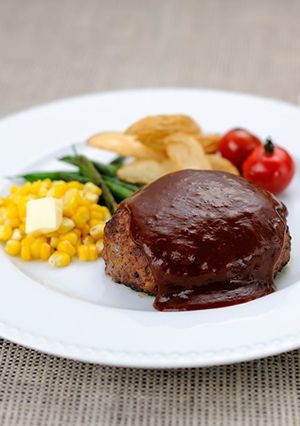 デミグラスハンバーグ-レシピのメイン写真