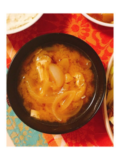 カラダHOTシリーズ♪玉ねぎの味噌汁✨-レシピのメイン写真