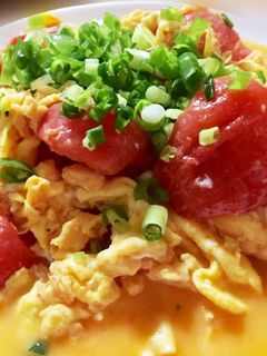 トマトとたまごの中華炒め-レシピのメイン写真