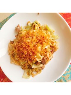 かつお節たっぷり♪焼きうどん✨-レシピのメイン写真