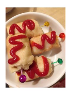 小腹の味方♪揚げないアメリカンドッグ✨-レシピのメイン写真