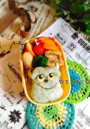 モンスターズインク☆サリー(キャラ弁)-レシピのメイン写真