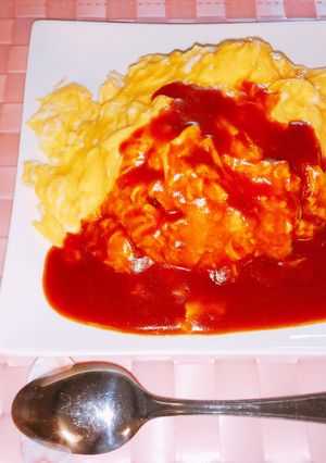 ふわふわオムライス-レシピのメイン写真