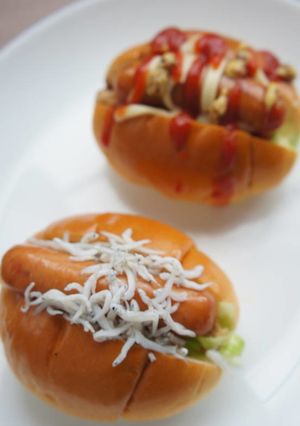 バターロールで再現＆アレンジ、納豆ドッグ-レシピのメイン写真