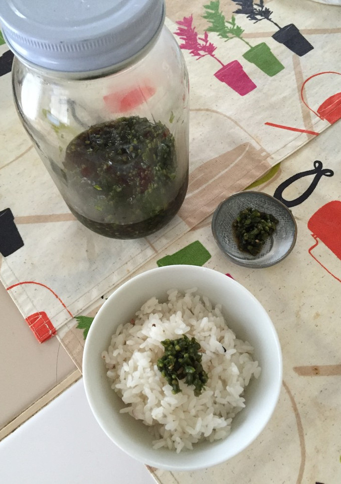 シソの実の青唐醤油漬け-レシピのメイン写真