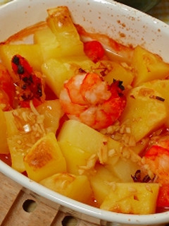 えびとポテトの中華風オーブン焼き-レシピのメイン写真
