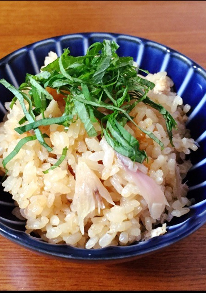 【春の薬膳】みょうがの炊き込みご飯-レシピのメイン写真