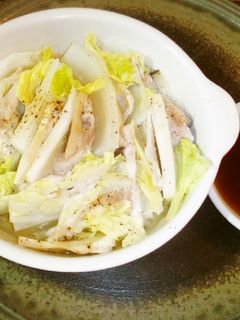 豚肉と白菜のミルフィーユ蒸し-レシピのメイン写真