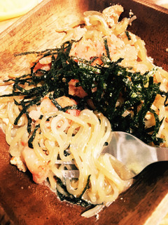 めんたいバター 白滝パスタ-レシピのメイン写真