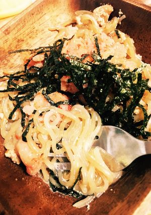 めんたいバター 白滝パスタ-レシピのメイン写真