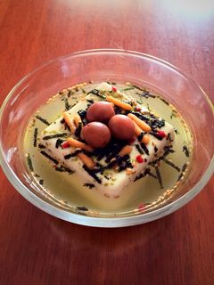 冷やし茶漬けの冷奴-レシピのメイン写真