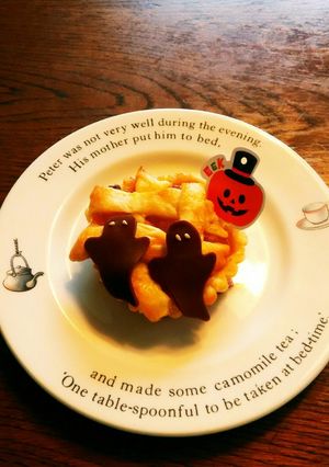 ハロウィンに‥簡単プチアップルパイ♪-レシピのメイン写真