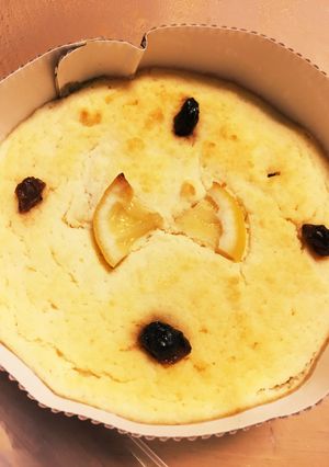 話題のレモン酢とおからでチーズケーキ-レシピのメイン写真
