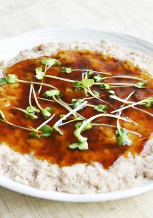 レンジでチン♪レンコンと挽肉の蒸しもの♪-レシピのメイン写真