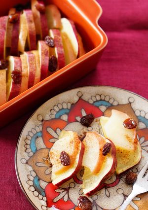 リンゴとさつま芋のレンジ重ね煮-レシピのメイン写真