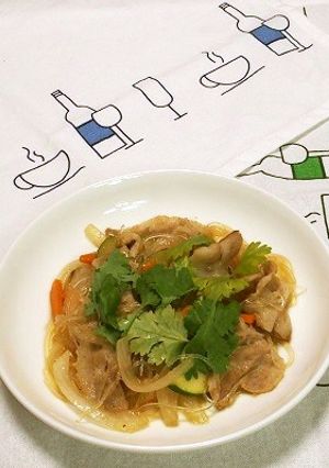 豚肉のナンプラー風味春雨-レシピのメイン写真