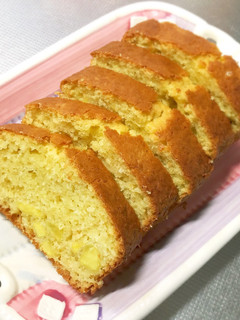 HMで作る☆簡単さつま芋パウンドケーキ-レシピのメイン写真