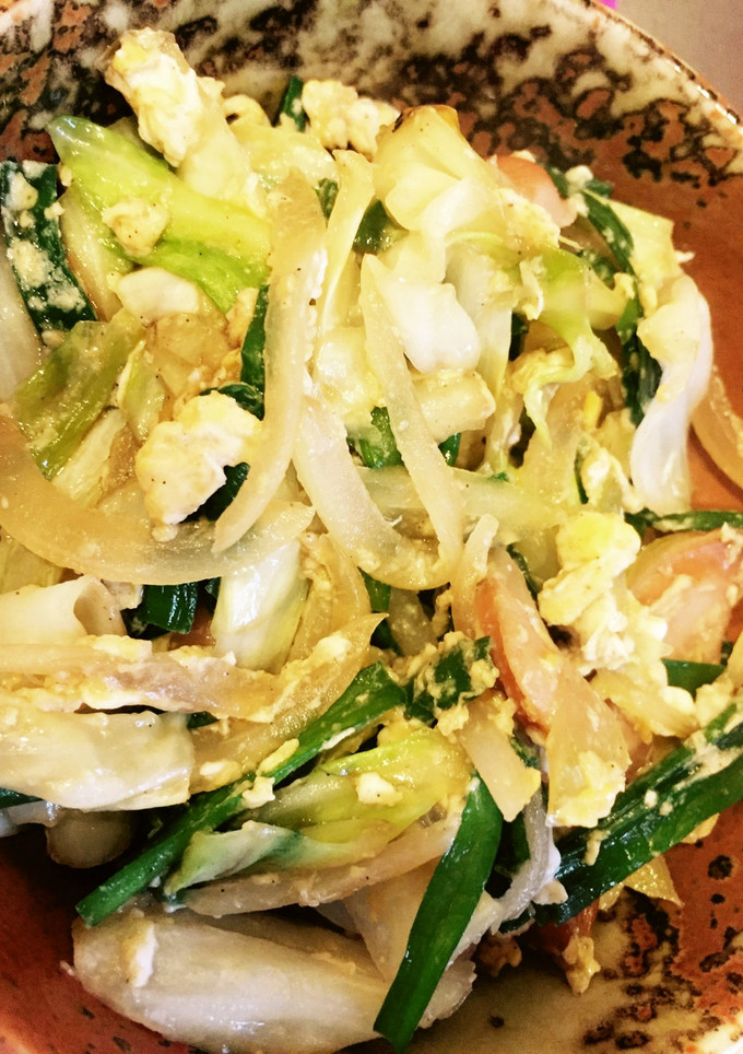 ❄︎簡単❤️野菜のオイスター卵炒め❄︎-レシピのメイン写真