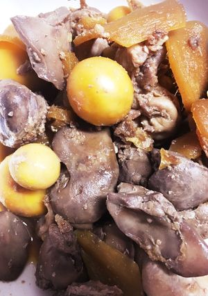 超簡単!!鶏レバーの甘辛煮-レシピのメイン写真