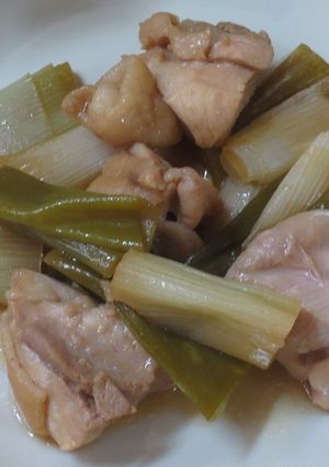 鶏ももとネギのさっぱり煮-レシピのメイン写真