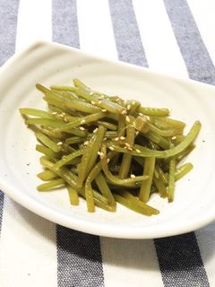 サツマイモの茎のきんぴら-レシピのメイン写真