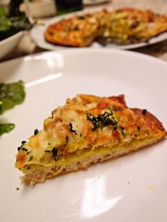 お子様大好き★ツナマヨカレーピザ-レシピのメイン写真