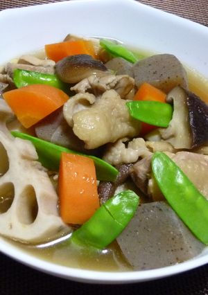 フライパンひとつで簡単にできる筑前煮-レシピのメイン写真