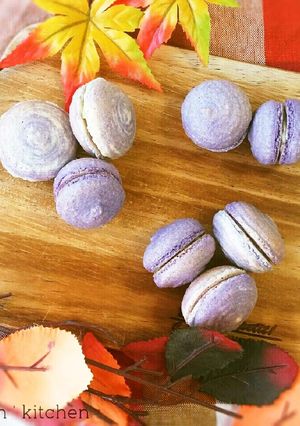 お芋クリームの♥スイートポテトマカロン-レシピのメイン写真